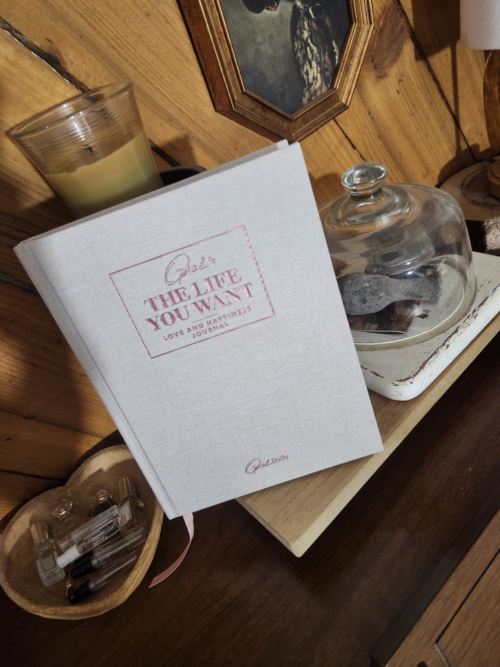 Oprah's The Life You Want - Love And Happiness Journal - Linen Hard Cover